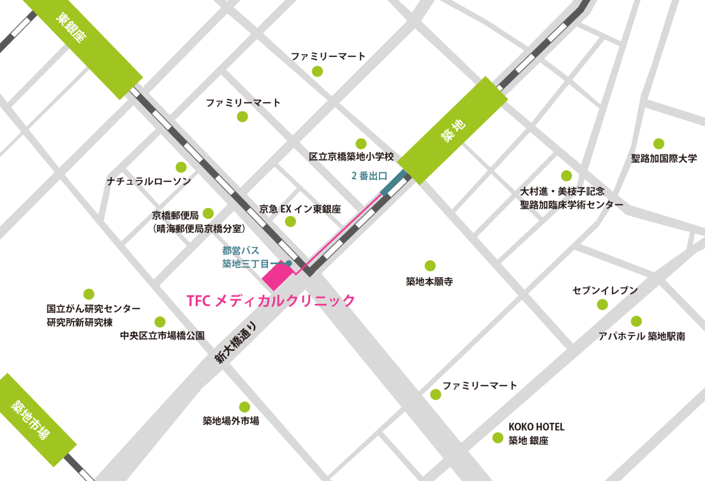 アクセスマップ